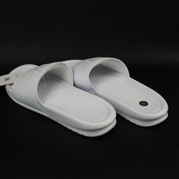 Nike Benassi JDI Womens Sandals Slide White - Picture 9 of 11